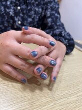 エコール(e'cole)/推しカラーマグネットネイル