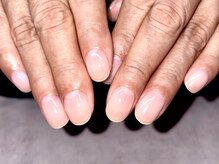 パープルの爪屋/ナチュラルワンカラーネイル