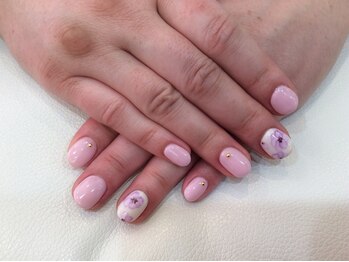 シャンネイルケアサロン(Shan Nail caresalon)/春　お花ネイル
