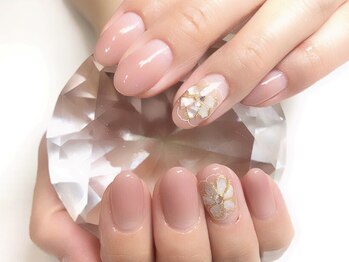 ココロバ ネイルアンドビューティーサロン(COCOLOBA)/シェルフラワー♪