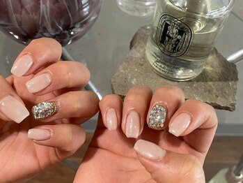 ニコルネイル(nicole nail)/paragel/crystal.