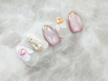 ネイルサロン シェル(Nail Salon SHELL)/フラワーネイル
