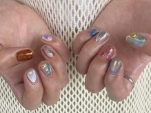 アトリエ フェム(atelier.fem)/大人かわいいニュアンスネイル♪