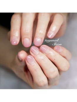 たゆ ネイル(たゆnail)/ピンクグラデーションネイル