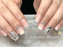 ヘアースペース レガッタ(hair space Regatta)の雰囲気（シンプル綺麗めネイル得意です♪是非お任せ下さい）