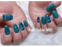 ミュウ(MIU)/チェックネイル