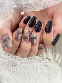 ミア(Mia)/ネイビーチェック