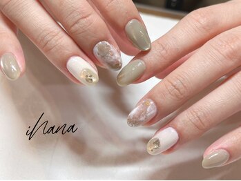 イハナ(ihana)の写真/静かで穏やかに過ごせる空間の大人女性が集う”ihana"でワンランク上の指先に♪自爪に優しいパラジェルも◎