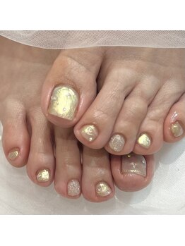 ニュアンスネイル//春ネイル