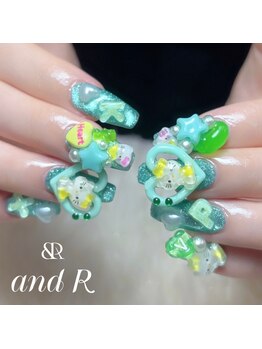 アンドアール(and R)/お任せ☆ミントグリーン