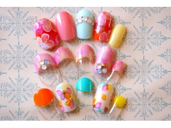 アフロディーテ(Aphrodite)/春夏ネイル☆