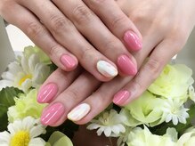 プルミエ ネイル(Premier Nail)/キュート☆彡タイダイ柄ネイル