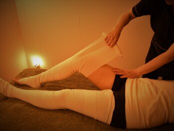 漢方アロマサロン ジャスミン/美脚美尻のバンテージコース！