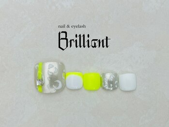 ネイルアンドまつげエクステのお店 ブリリアント 草加(Brilliant)/Foot 定額11000円コース