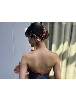 ブライダルメニューがあるサロン