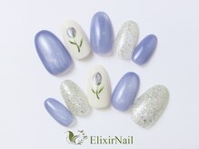 エリクサーネイル 神田(Elixir Nail)/シンプル/クーポン使用
