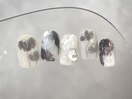 大人フラワーネイル