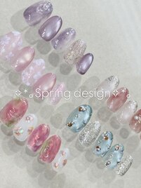 【定額】春ネイル