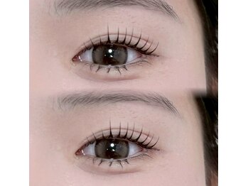 ホワイトラッシュ 岡山問屋町店(WHITE LASH)の写真/キープ力自慢！ぱっちりまつげパーマで、自信あふれる目元を長くキープ♪