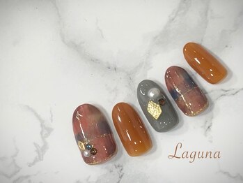 ラグウナ(Laguna)/ファイバーチェックネイル