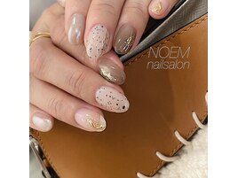 ダルメシアンネイル