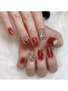 エム(EM)/冬ネイル