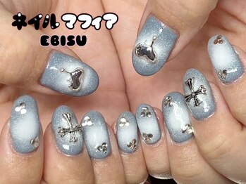 ネイルマフィア 恵比寿(NAIL MAFIA)/エアブラシデザイン