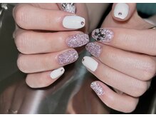 エミュレ(emure.)/キラキラフラッシュネイル