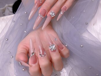 スノーネイルサロン 新宿店(Snow nail salon)/カラグラ韓国ストーン