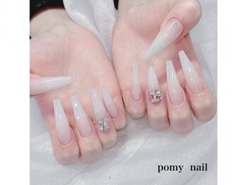 ポミーネイル 新宿西口店(pomy nail)の写真/すらりと伸びた美しい指先に♪自爪の形や爪トラブルにとらわれず高い技術とデザイン性で理想を叶える☆