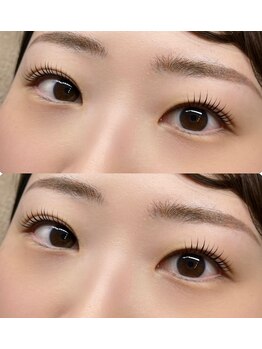 ラリュール(L'Allure)/【パリジェンヌラッシュリフト】