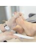 FOOT☆つるつる角質ケア￥3300