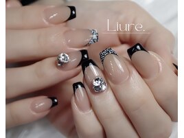 秋冬にピッタリ！ツイードネイル