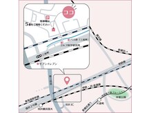 ユミリーの雰囲気（サロンの場所の詳細はフォトギャラリーでもご紹介しています！）