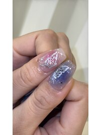 蝶×チーク