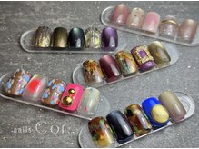 ネイルズ コル 溝の口(nails Cor.)の雰囲気（2ヶ月毎に変わる定額サンプル）