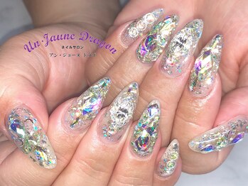アン ジョーヌドラゴ/【ロングネイル】キラキラネイル