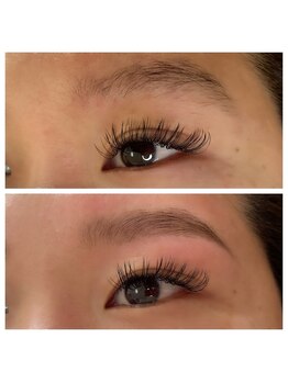 ビジューアイ(Bijou Eye+)/ハリウッドブロー×フラット