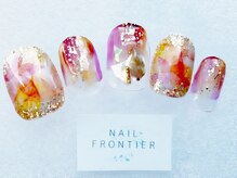 ネイルフロンティア 吉祥寺(NAIL FRONTIER)/紅葉もみじネイル11980円
