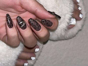 【miuネイル】アニマルネイル