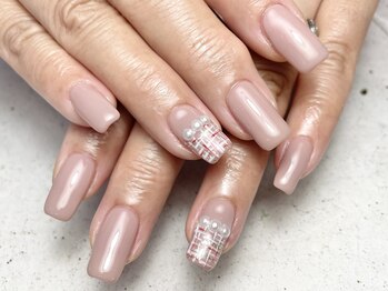 ヘアーアンドネイル ルシア(Hair&Nail Lucia)/秋冬ツイードネイル！