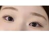 【話題のマスカラパーマ】ブラックティント上まつげパーマ＋眉毛wax￥8680