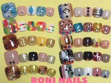 ロニネイルズ(RONI NAILS)の雰囲気（FOOTも人気ワンカラー4900円から！インスタ：@roninails_shibuya）