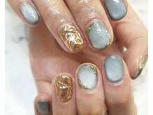 ネイルクイックオアシス ペリエ千葉店/ハンドジェルコース＋アート