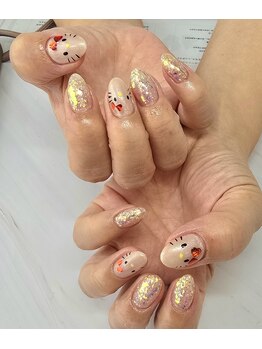 リリールレーブ(LiLy Le Reve)/手書きアートネイル★