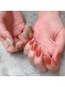 hand　【抜け感】クリアフレンチ（オフ・ケア込）￥13,100→￥12,500