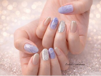 アンベリール 横浜店(Embellir)の写真/季節トレンド、ニュアンス、個性派まで幅広くデザインお任せください♪付け放題・デザイン持込みアートOK！