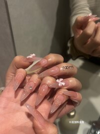 チークネイル×フルオーダー