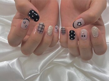 シェリーラメール 渋谷(cherielamer)/girly nail ¥7680