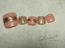 ネイルクローゼット(Nail Closet)/foot　design